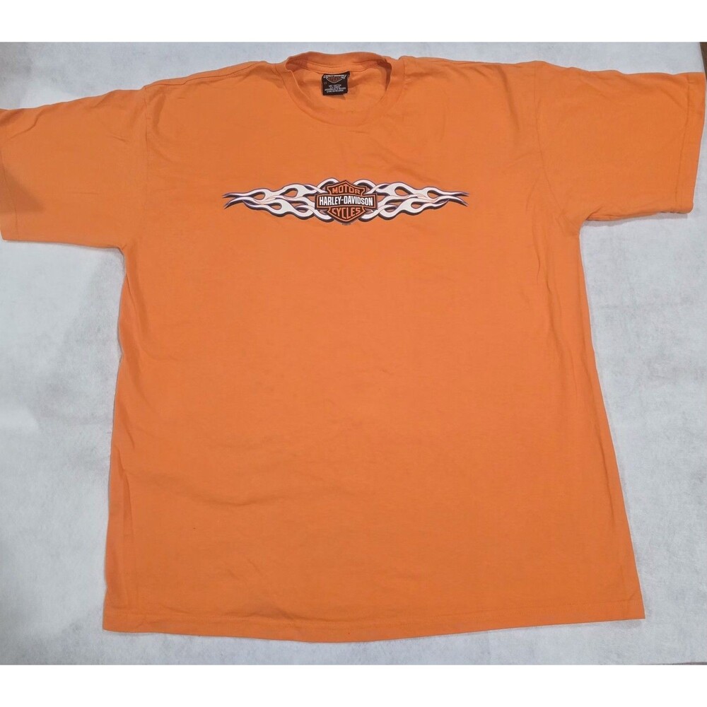 Harley Davidson Scottsdale AZ T Shirt Mens 2XL Orange